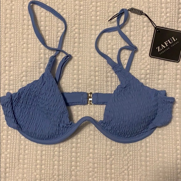Brand New Blue Two Piece Swimsuit - Picture 4 of 5